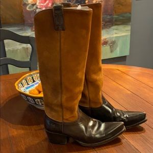 FRYE tall western cowboy boots